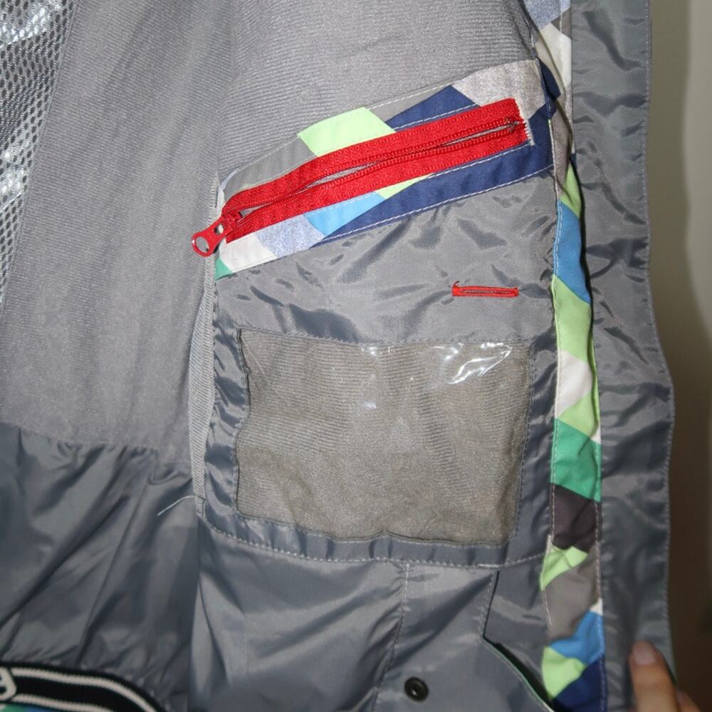 686 Authentic Rhythm Geometric Jacket Womens XS P… - image 6